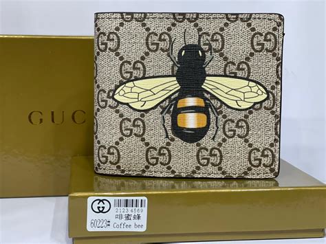 gucci bee wallet replica|gucci bee wallet review.